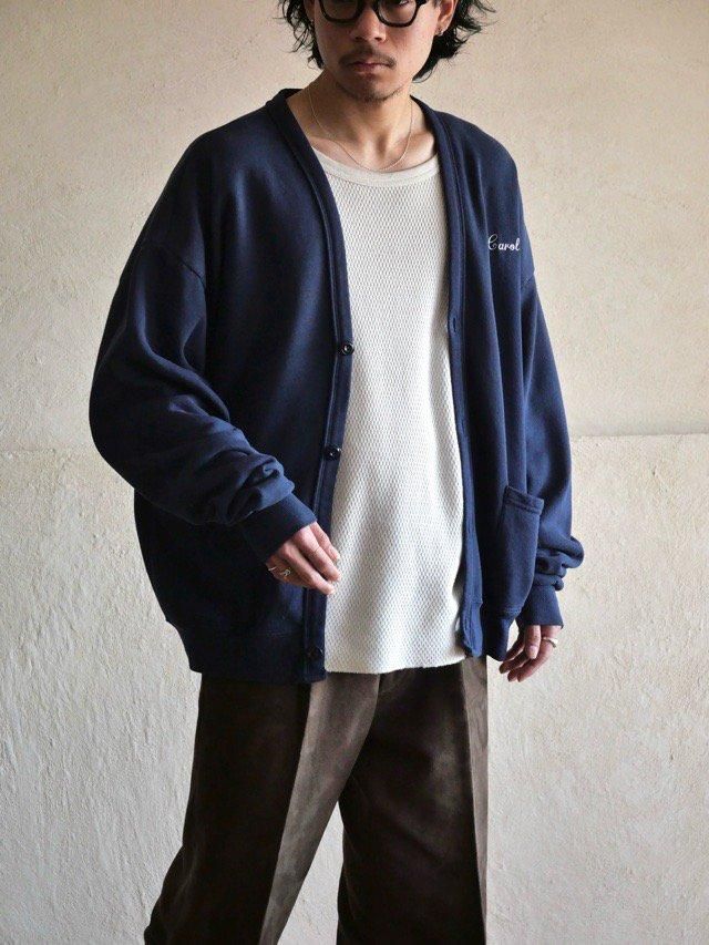 1990's JERZEES Sweat Cardigan "Carol"