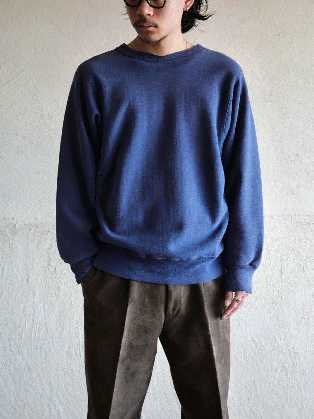 1990's Hanes BEEFY ReverseWeave type "Navy"