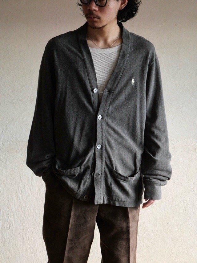 00's RalphLauren Cotton-"kanoko" Cardigan