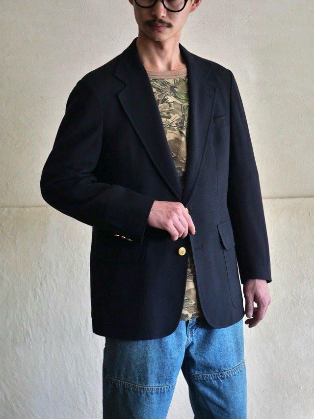 1970's Vintage Navy Blazer