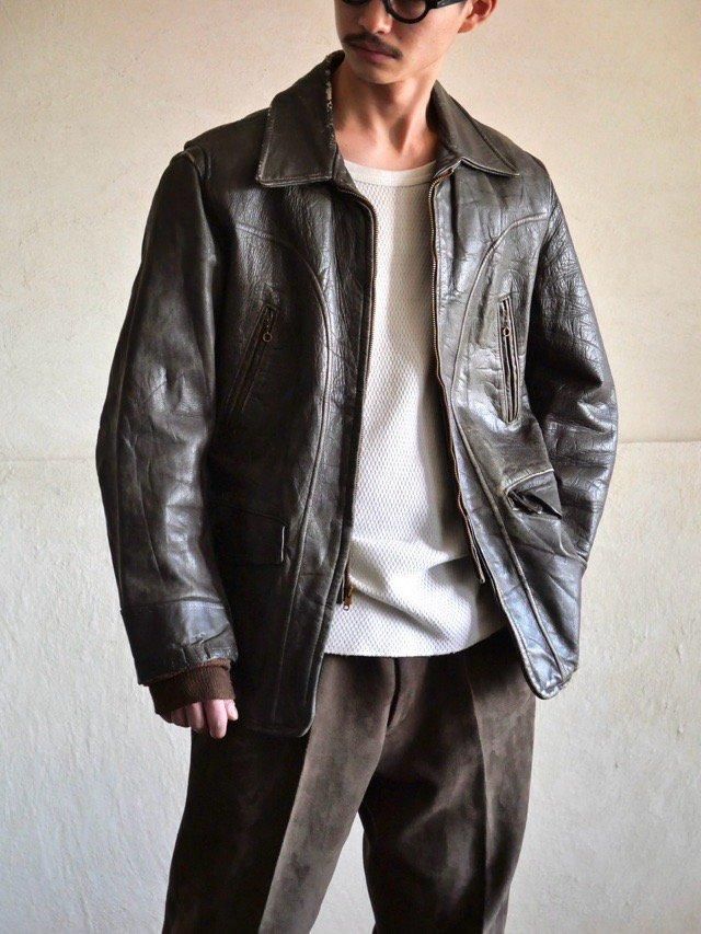 1950's USA Vintage Horsehide Sports Jacket