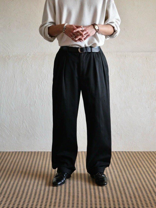 00s Ralph Lauren Chino Trousers Black