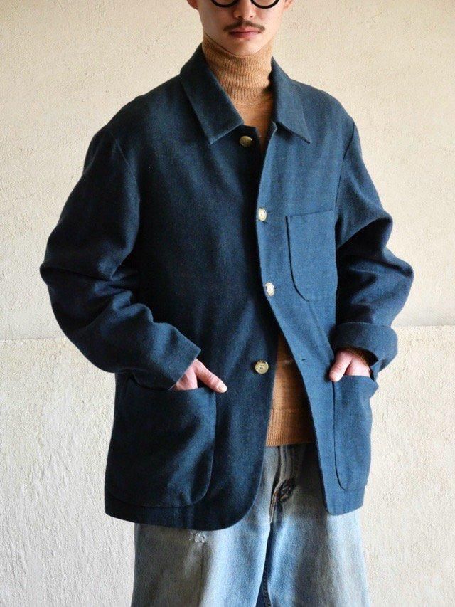 Japanese Designer's Archives
1980's MEN'S BATSU Wool Flannel Coverall