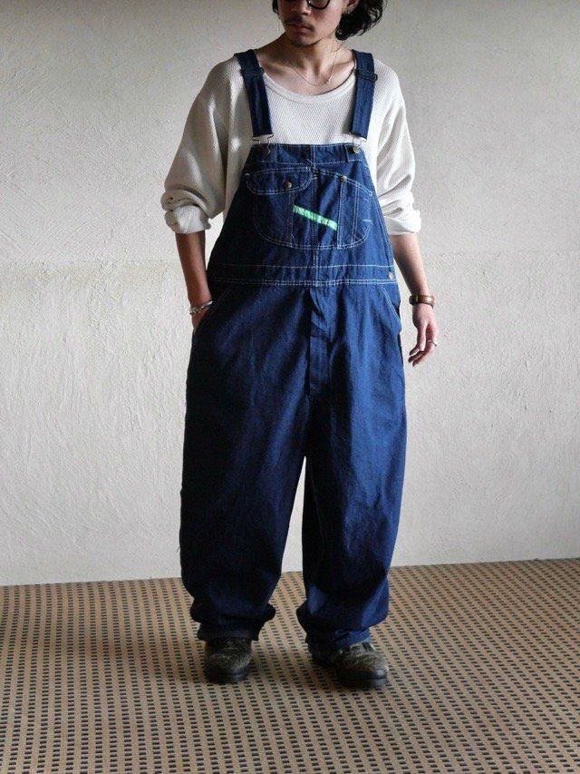 1990~00's KEY Denim Overall "W44inch"