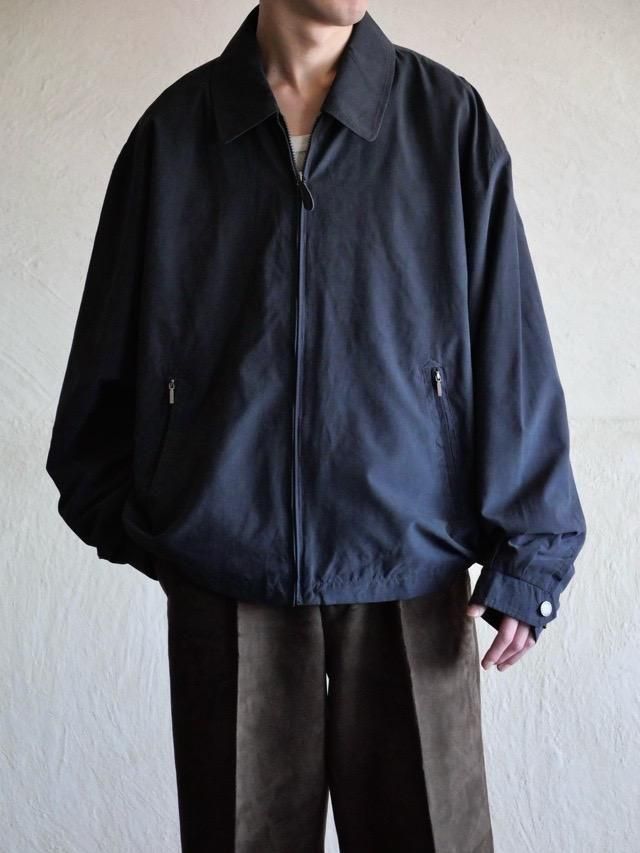 ~00's London Fog Peach Skin Jacket "Navy"