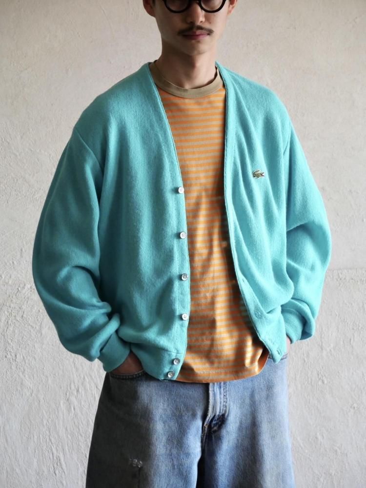 1980's Vintage IZOD LACOSTE Knit Cardigan