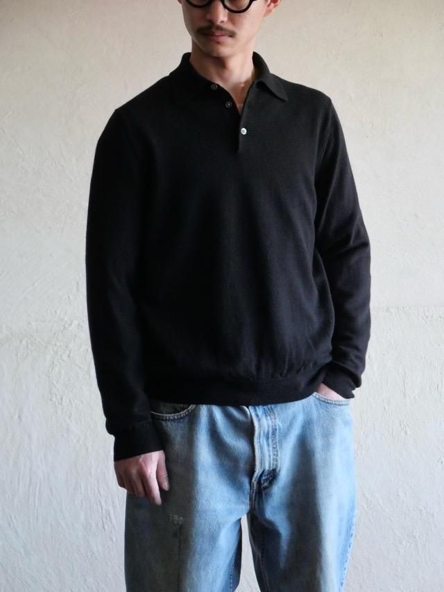 00's Brooks Brothers ITALIAN Merino Wool Knit Polo ShirtSize M