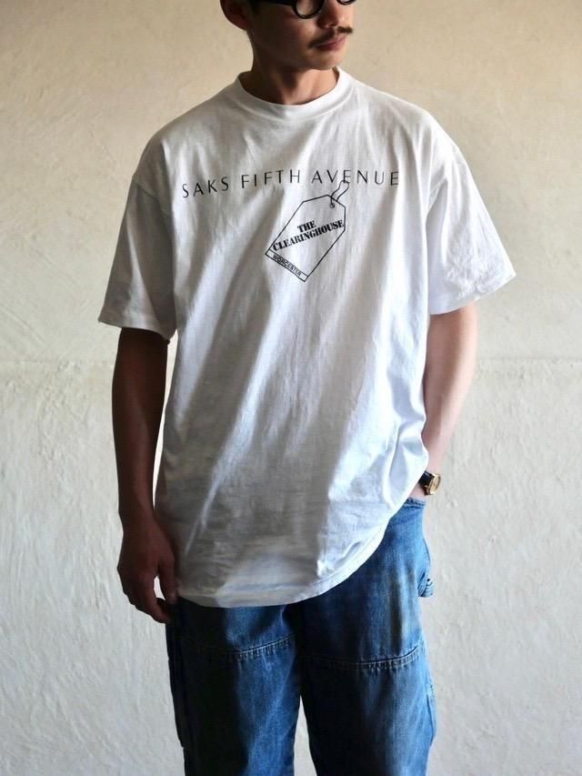 1990's SaksFifthAvenue Printed Tee Shirt