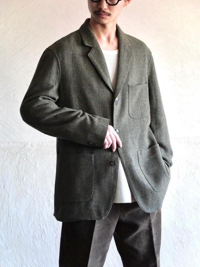 PENDLETON Soft Tweed Jacket "Olive"