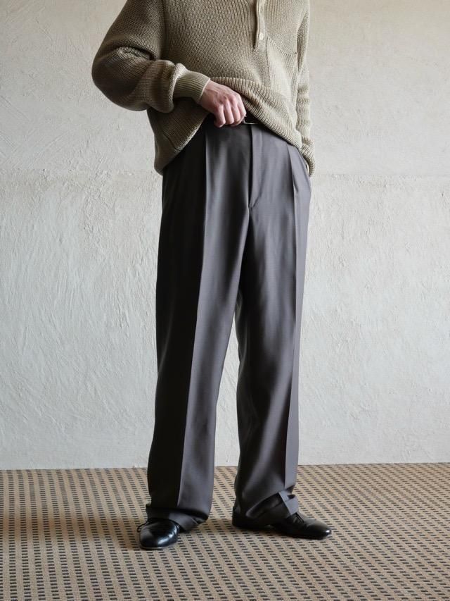 1980~90's Vintage Herringbone Check Trousers,Made in ITALY.