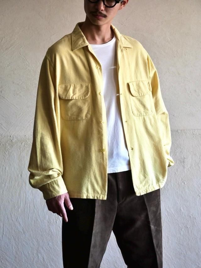 1960's Vintage SEARS(ROEBUCX) Light Flannel Cotton Shirt
