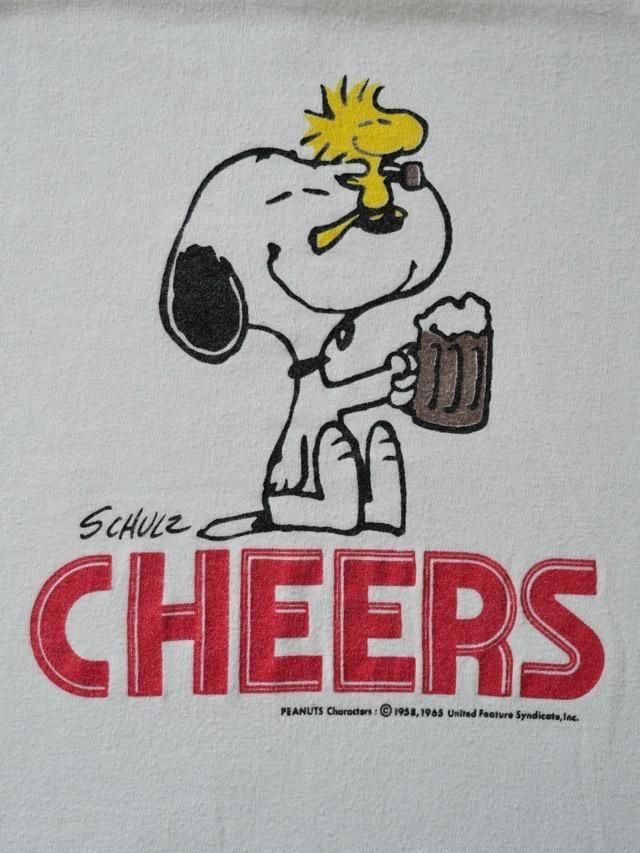 1970's Vintage Printed T-Shirt CHEERS