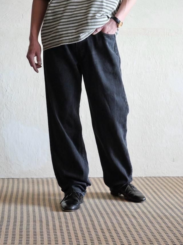 00s Levis 550 Black Denim Dants3332 / 