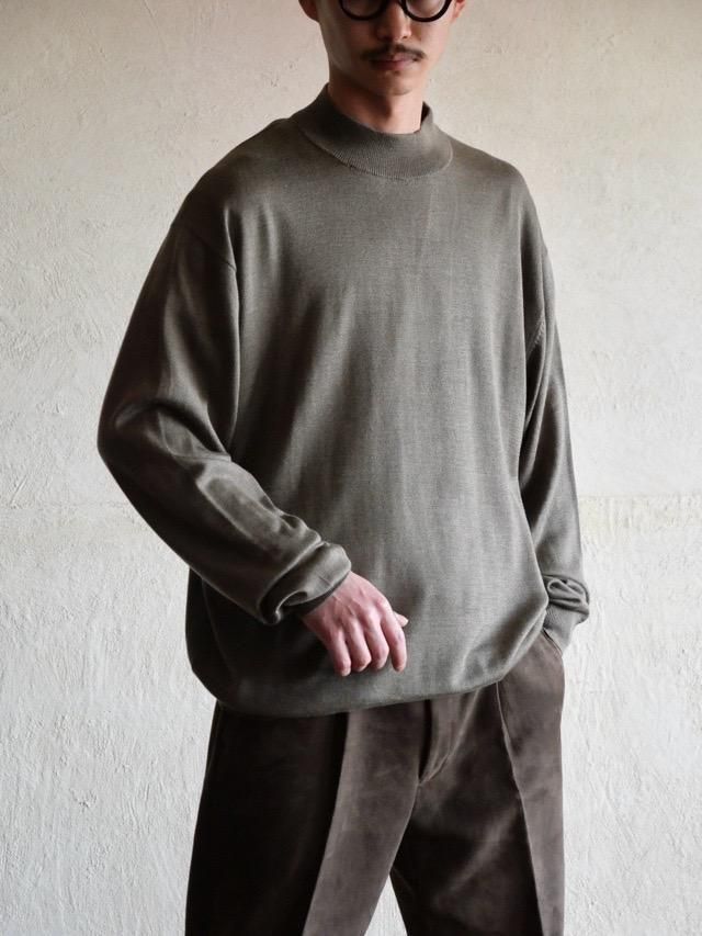 PRONT-UOMO Mockneck Sweater Greige
