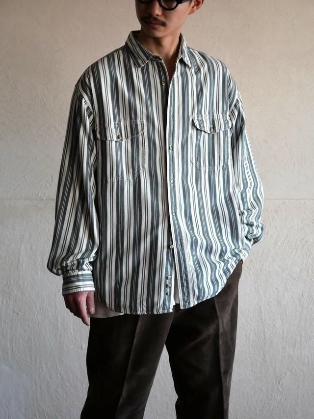 1990's Eddie Bauer Rufton Twill 2Pockets Shirt