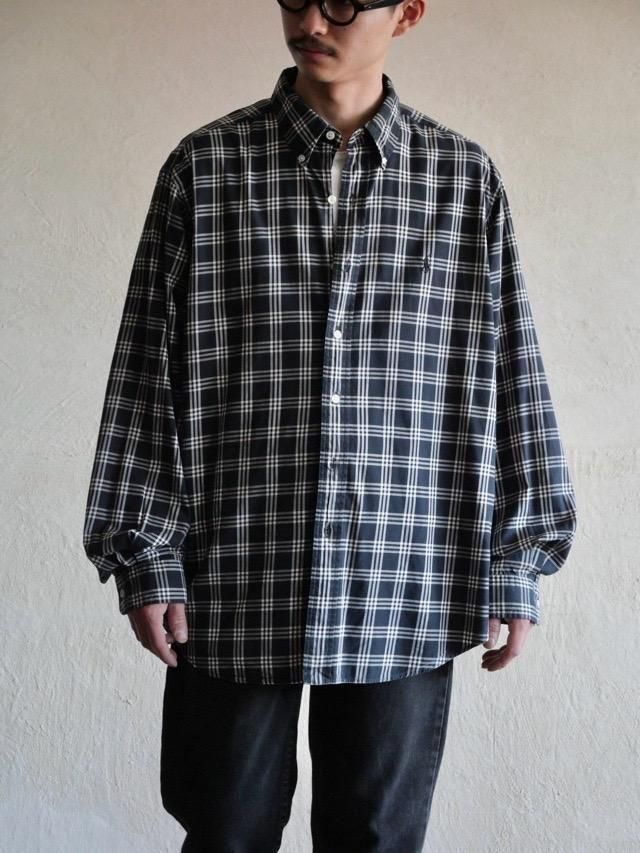00's Ralph Lauren Cotton B.D.Check Shirt