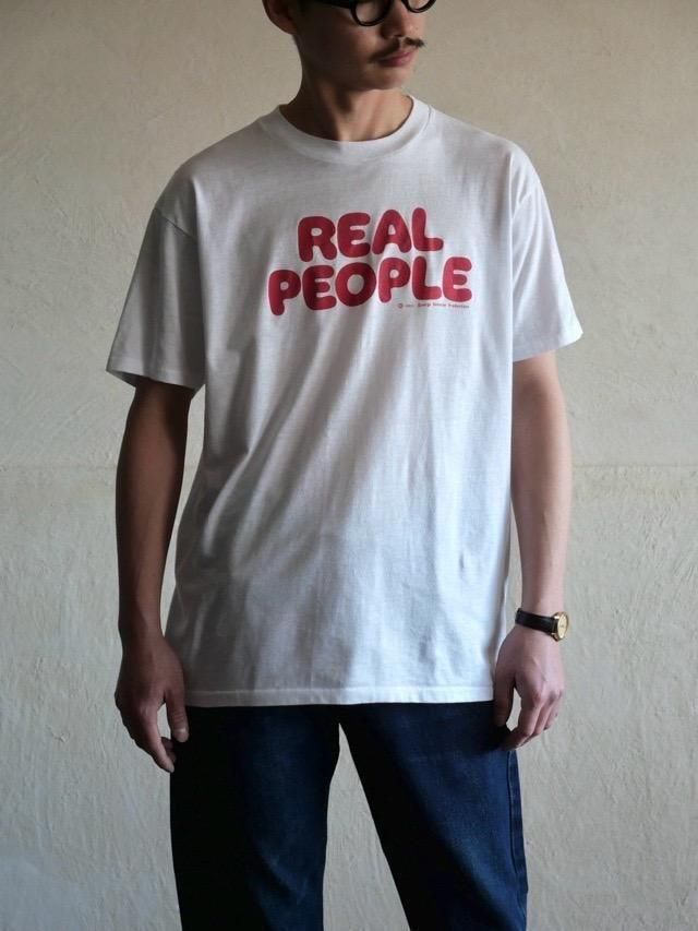 1980's Vintage Printed T-Shirt REAL PEOPLE