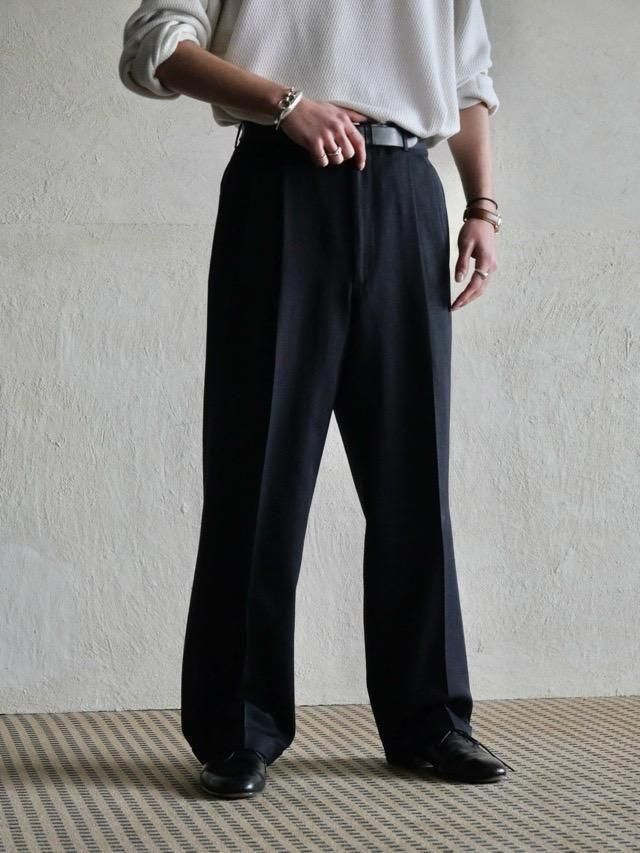 1980-90s Brooks Brothers 2tucks Trousers,Made in USA.