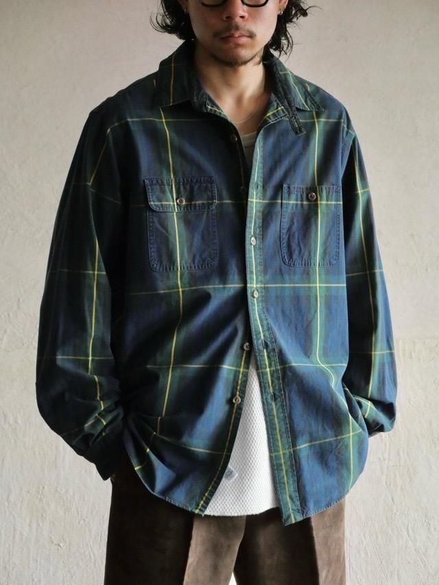 1990's RalphLauren Cotton Tartan Check Shirt