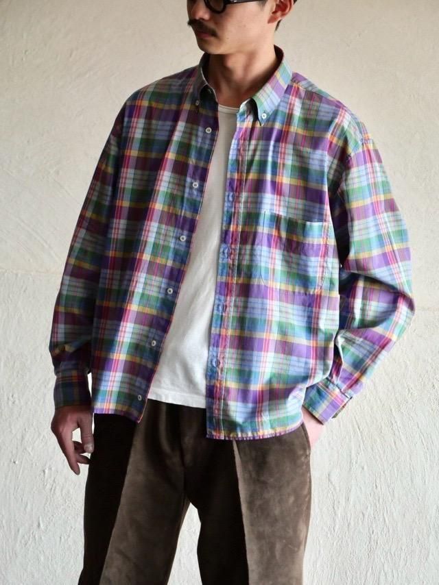 1980's Ballantyne Cotton Check Shirt