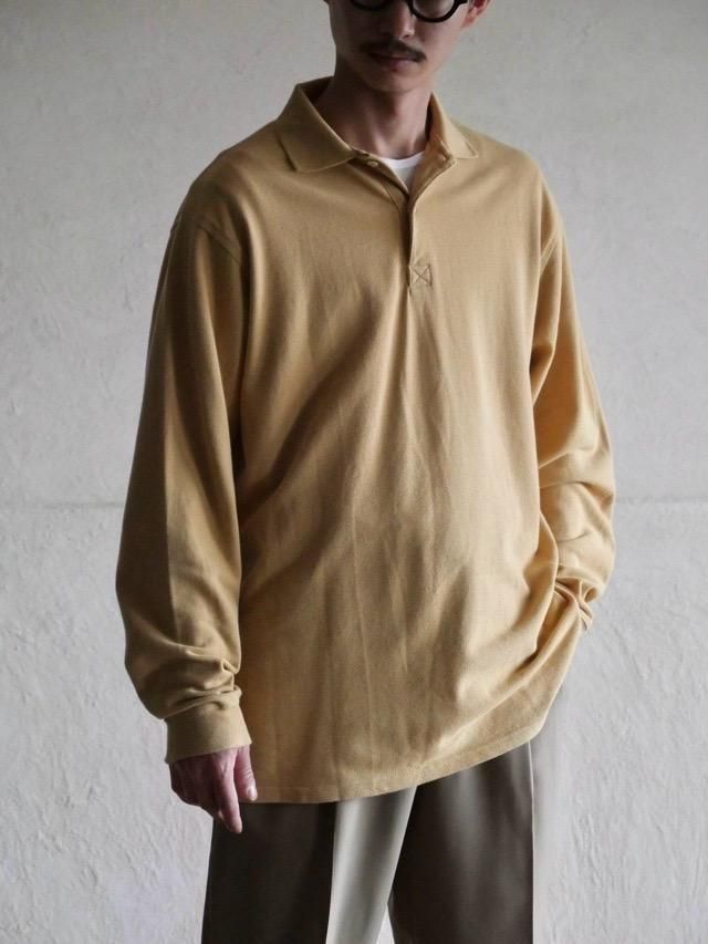 00's GAP Long-sleeve Cotton Polo Shirt