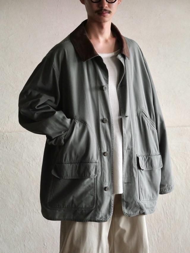 00's Woolrich Cotton Canvas Half Coat