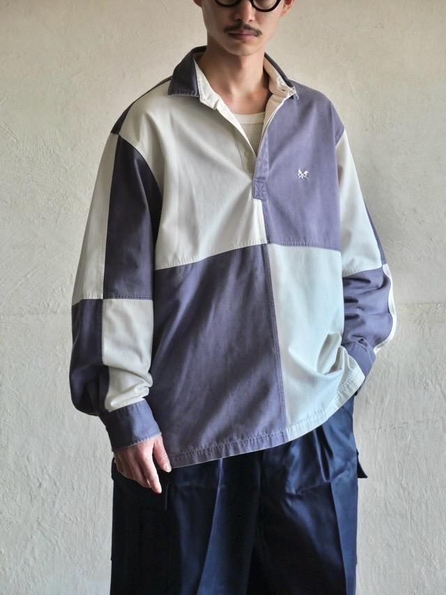90~00's CREW CLOTHING Co. Switched Sailing Shirt