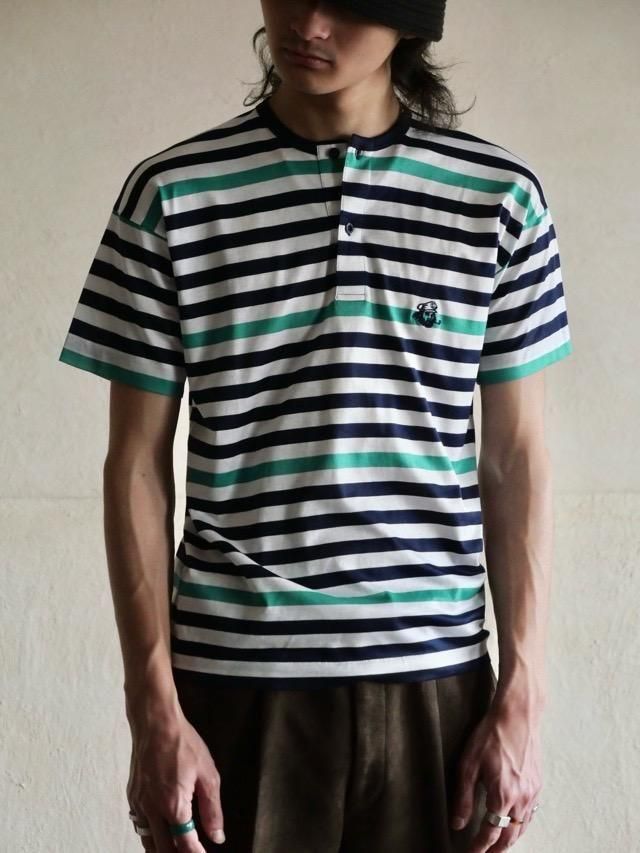 malerba Cotton Border T-Shirt Made in ITALY.