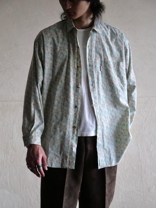 1990's NAF NAF Flower Printed Shirt