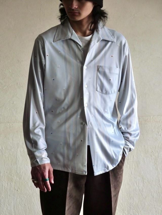1970~80's KINGS ROAD Open-collar Design Shirt