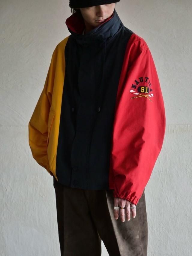 1990's Vintage NAUTICA CottonNylon Sailing Jacket