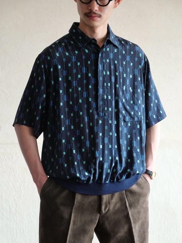1990's Vintage GranSasso 100% Silk Polo Shirt,Made in Italy.