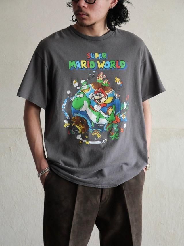 "SUPER MARIO WORLD" Printed T-shirt