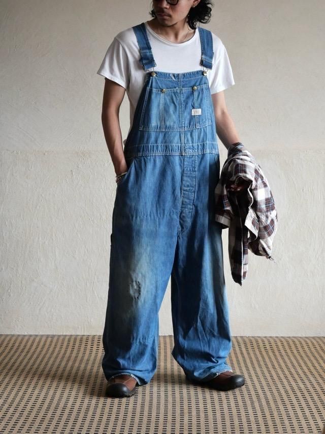1960's Vintage Sears Denim BIG Overalls 
