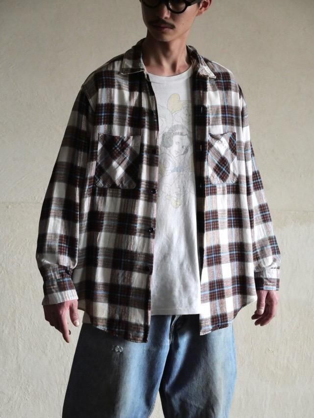 1960's Vintage BIGMAC Cotton Flannel Shirt, Made in USA.
