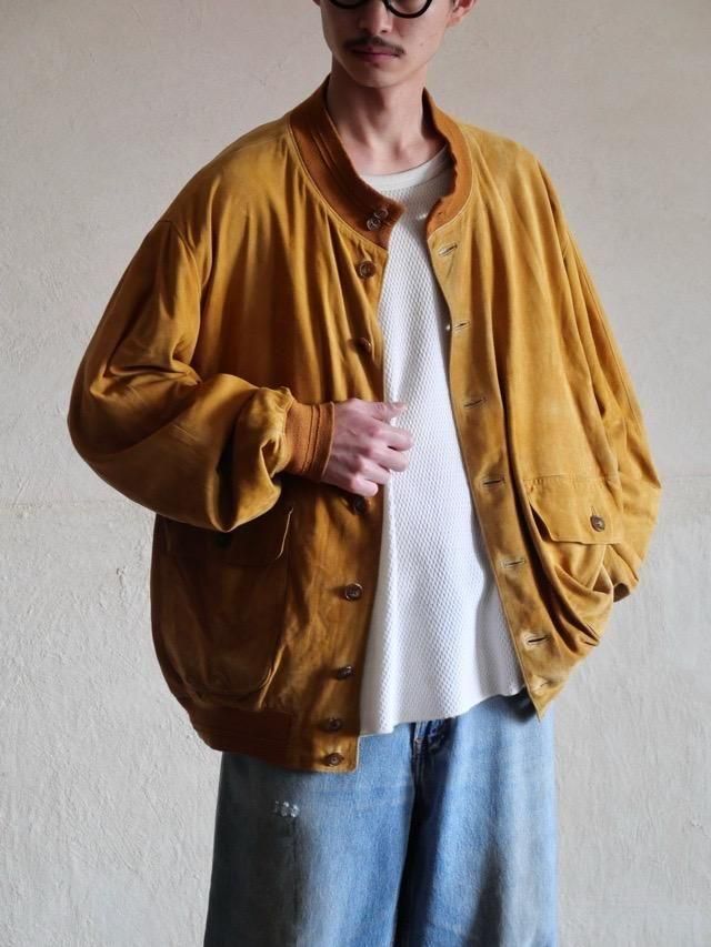 1980~90's Italian Vintage Goat-Suede VALSTAR Jacket VETTORI GRAZIANO