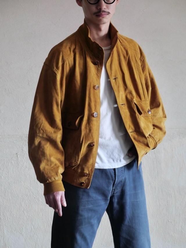 1980~90's Italian Vintage Goat-Suede VALSTAR Jacket BELRE&BELRE