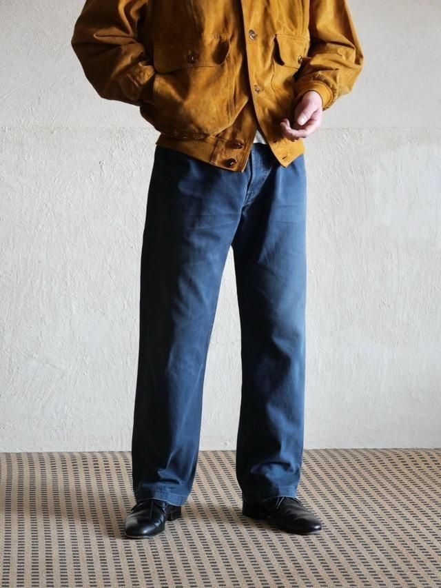 1999's EURO Levi's551 Navy Piqu&#233; Pants, 
Made in Croatia.