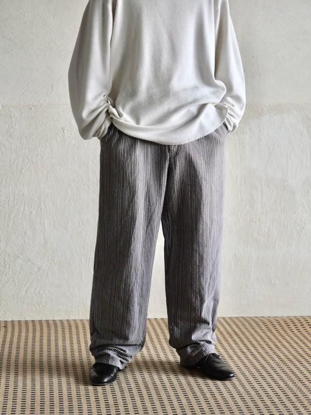 EURO Work Cotton Trousers, "BROWN&WHITE"