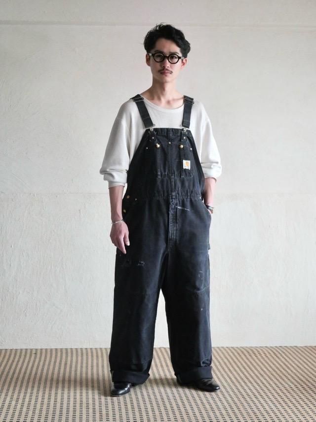 1990s Carhart Cotton Duck Overall, Black
