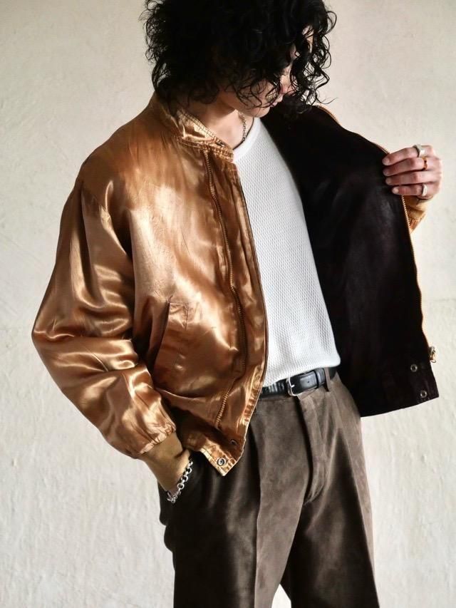 ~1990's Vintage Reversible Blouson
"TRUMP'S  CASTLE CASINO RESORT"