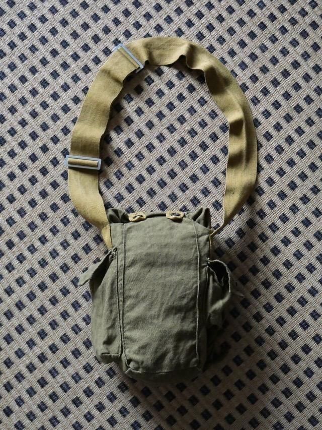 Vintage Soviet Military Gas-Mask Bag