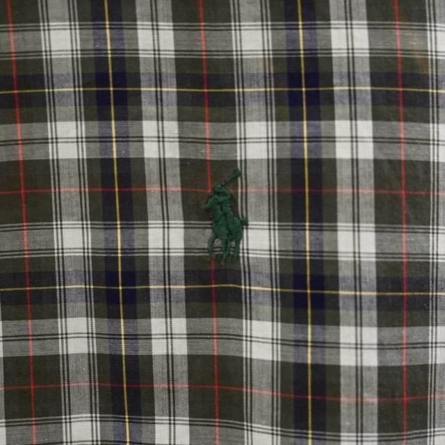 1990~00's Ralph Lauren Cotton Check Shirt 