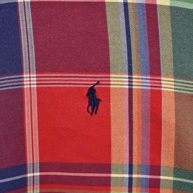 1990~00's Ralph Lauren Cotton Check Shirt 