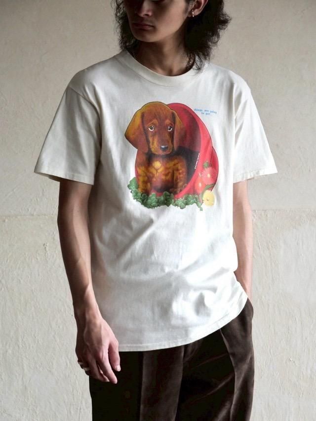 1990's "Pot dog" Printed T-shirt