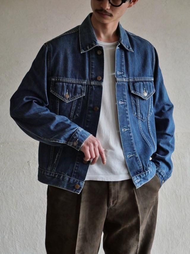 1990~00's EURO Levi's 70500 04 Denim Trucker Jacket, Size Lڭ