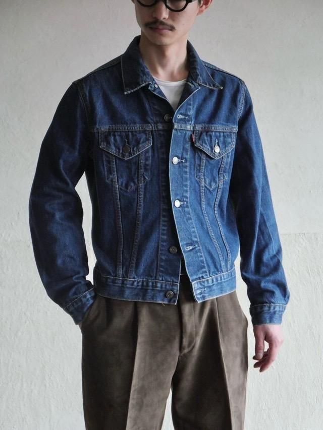 1990~00's EURO Levi's Denim Trucker Jacket, Size Lڭ