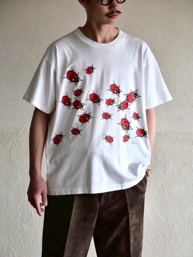 1990's Cotton Printed T-Shirt "Ladybug"