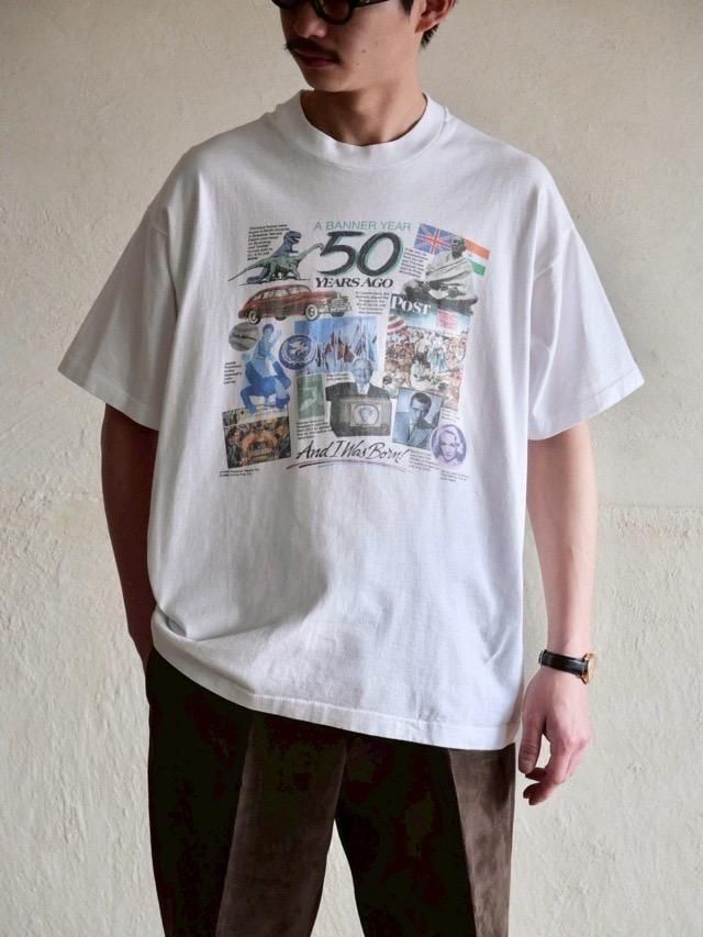 1996's Printed T-shirt "50 YEARS AGO"