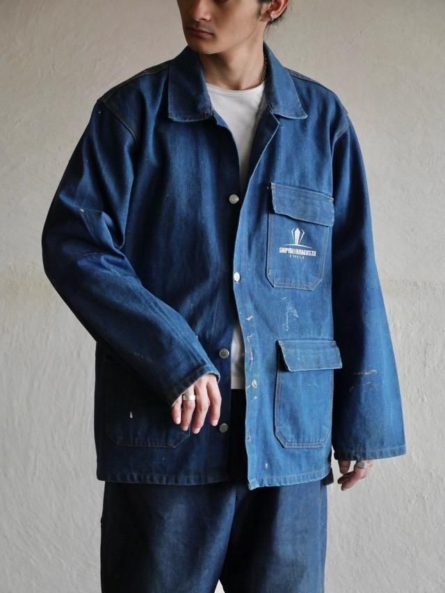 1990's Euro Denim Work Jacket 